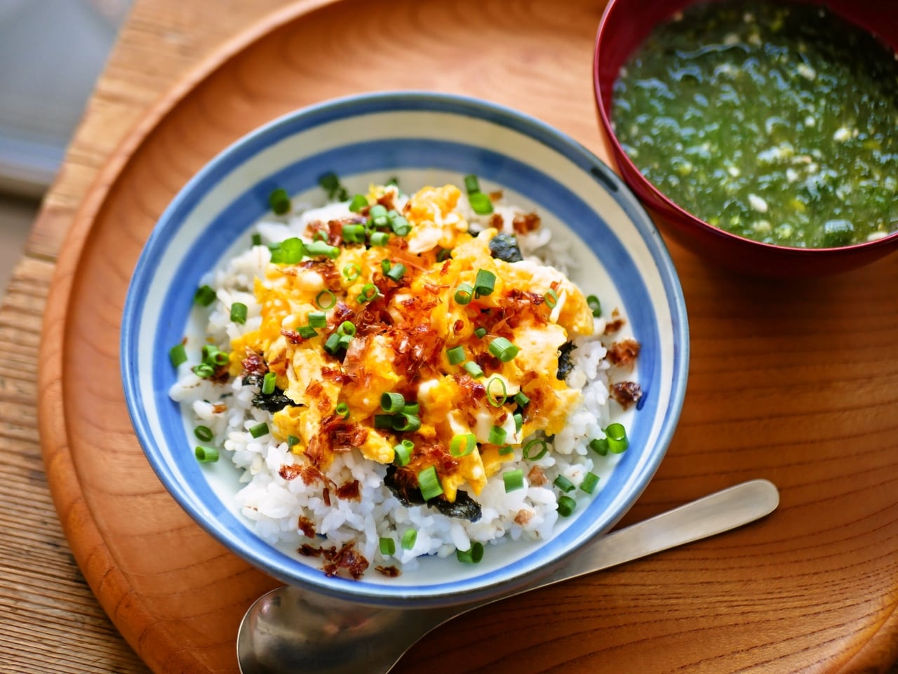 家にある食材でごちそう丼。