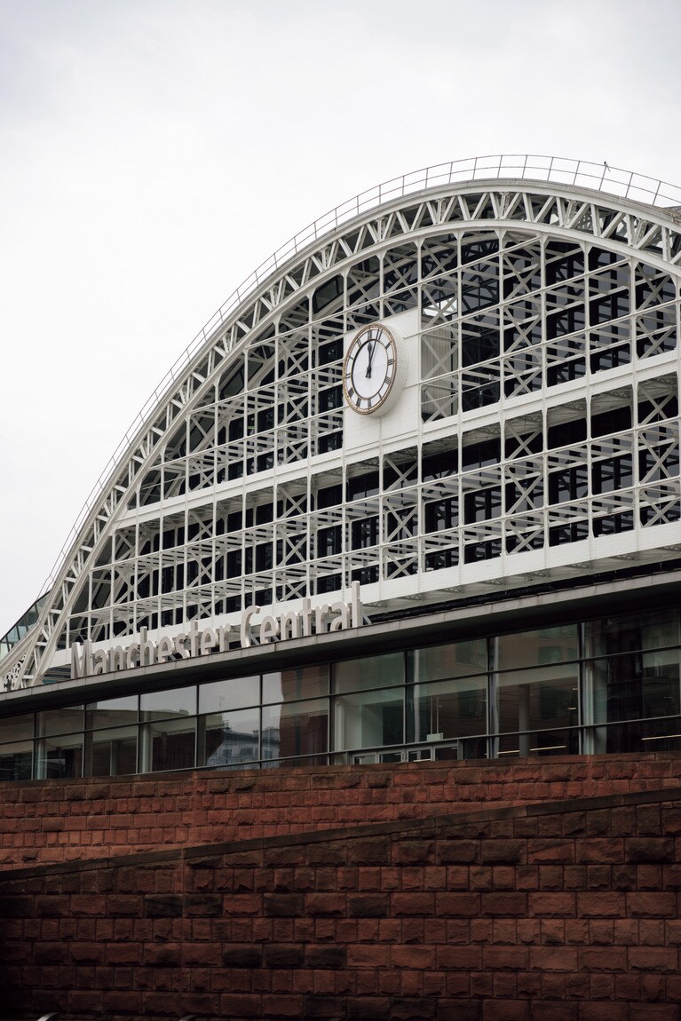 19世紀に造られた駅を改装しコンベンションセンターに。屋根は英国2番目の大きさ。