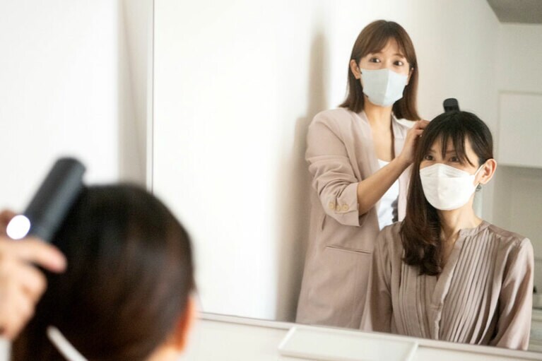 実際に使いながらコツを教わりました。