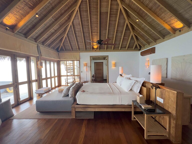 ザ・ブライベート・リザーブのベッドルーム。