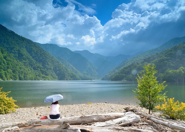 【岐阜県】大白川園地･白水湖。