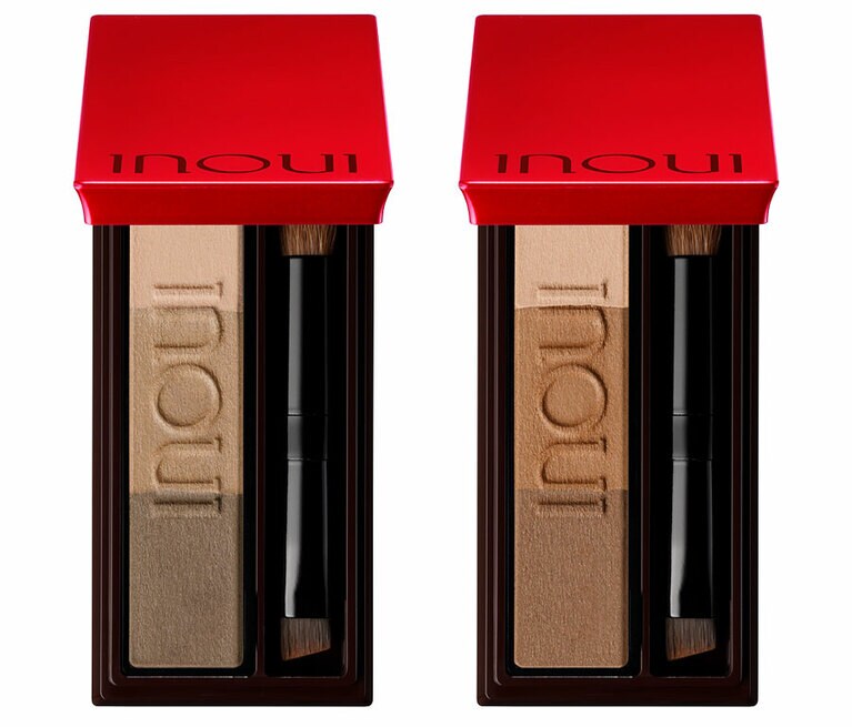 インウイ アイブロウパレット 全2色 各4,400円。左から、01、02。