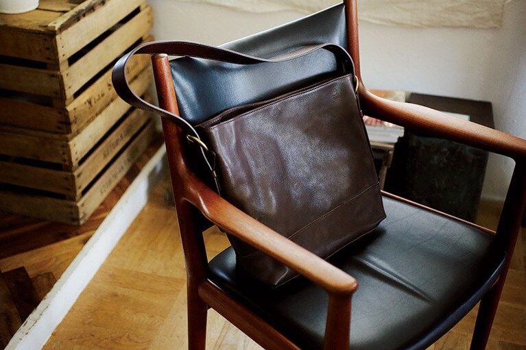 【TEHA'AMANAのMARU 2wayショルダー】M 35,000円。