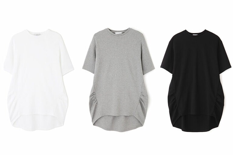 イージージャージーカットソー 各18,000円／アドーア。