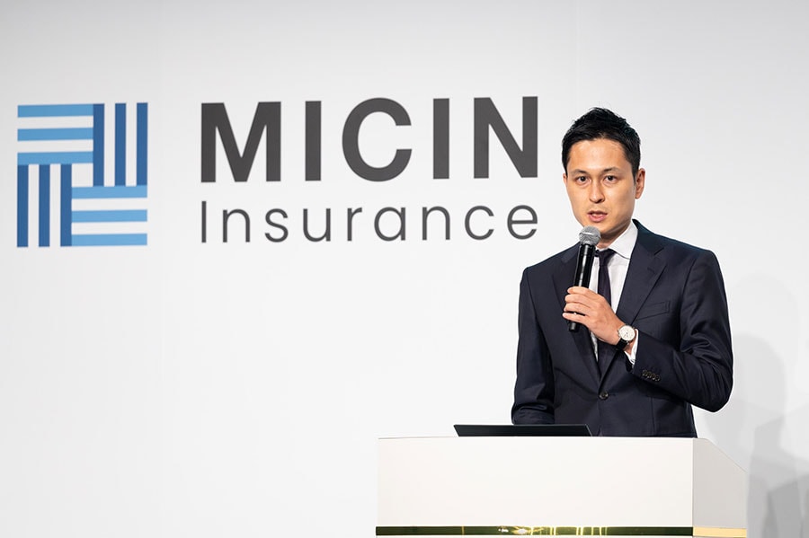 株式会社MICIN代表取締役社長 原聖吾氏。