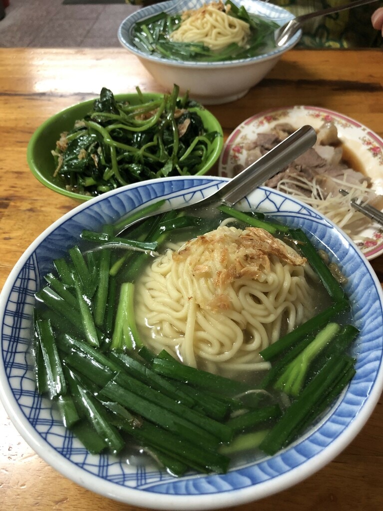 日本ではまだ馴染みはないが、台湾では人気の切仔麺。