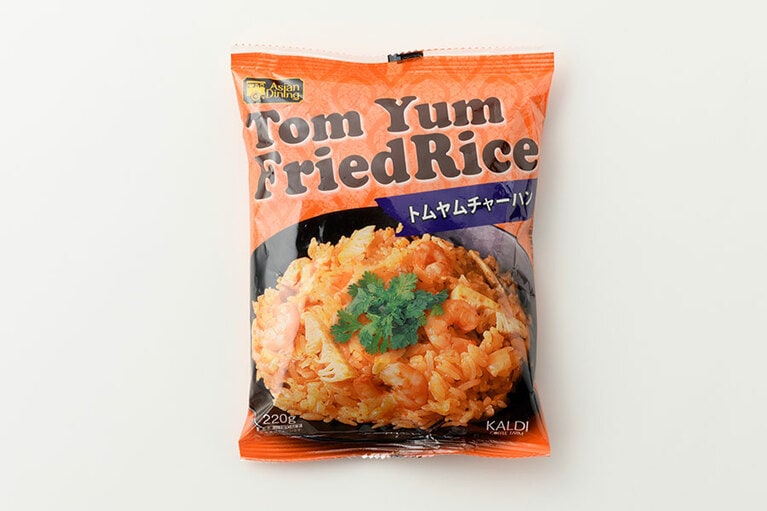 アジアンダイニング トムヤムチャーハン 210円(220g)。
