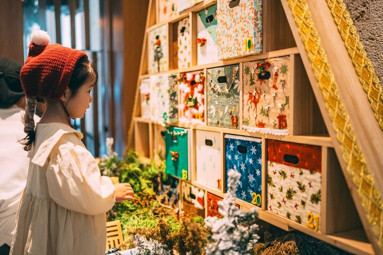 アドベントカレンダー。