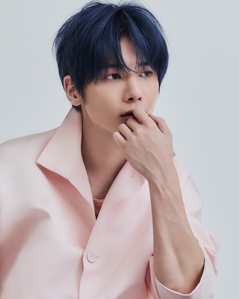 TOMORROW X TOGETHERのTAEHYUNさん（撮影：Lee Sang Hun）