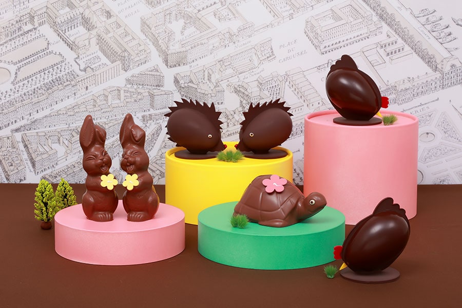 チョコレート細工は中身まで楽しい！