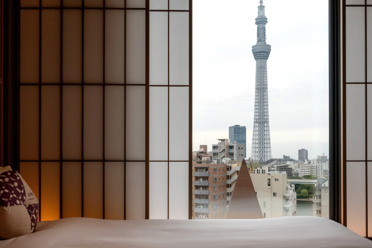 東京スカイツリー®の全景が見える部屋も。