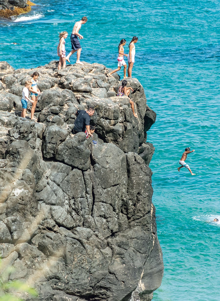 Waimea Bay（ワイメア ベイ）。