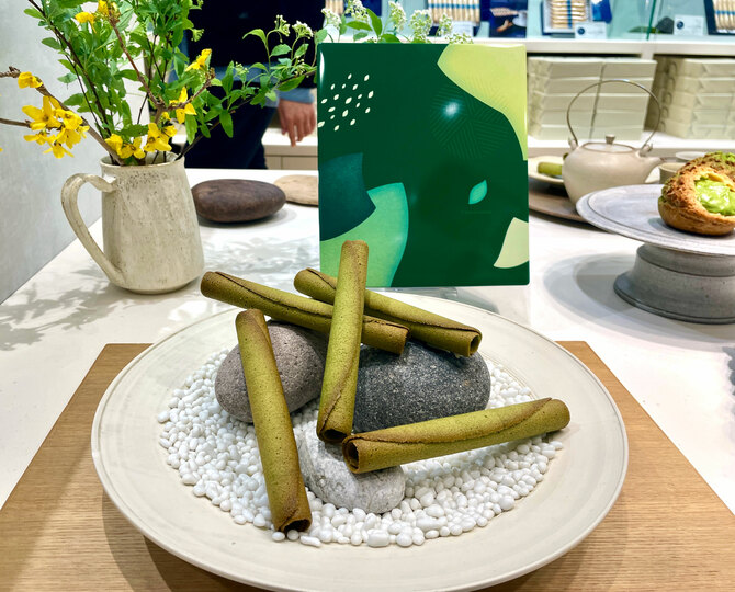 ヨックモック】初夏限定「シガール オゥ マッチャ」が登場！ 東京駅一