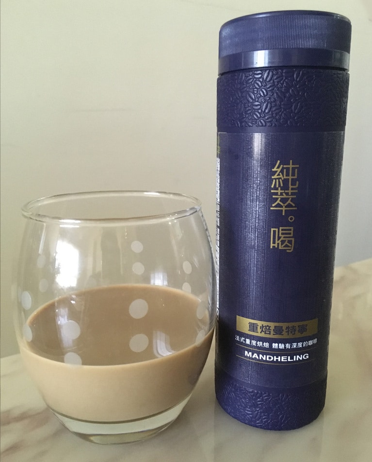 重焙曼特寧 30元 275ml。