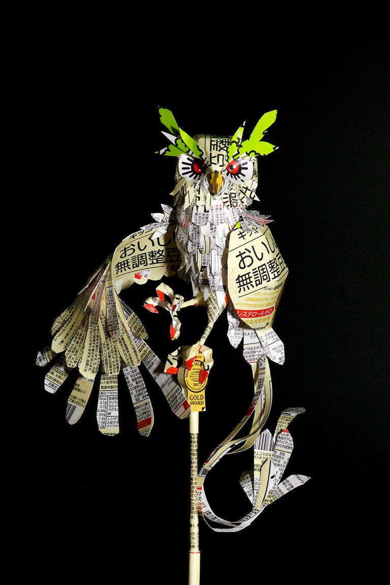 《無調整豆乳のふくろう》