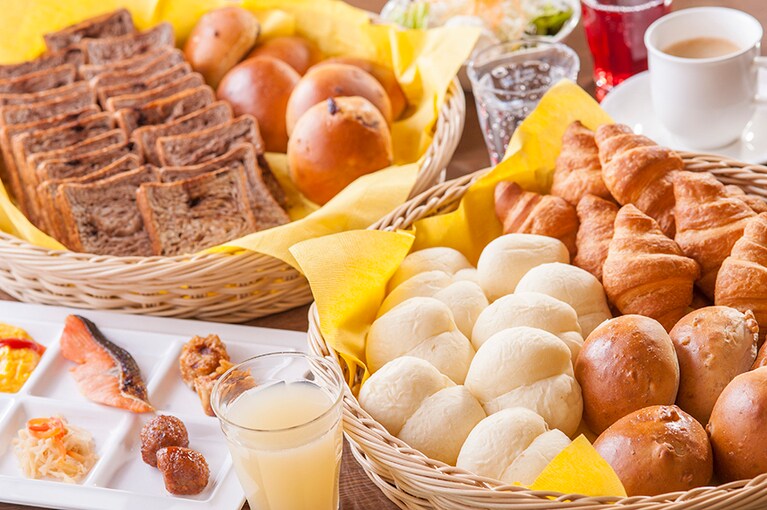 国済寺天然温泉 ハナホテル 深谷＆スパ［埼玉／深谷］朝食 和洋食ビュッフェ。