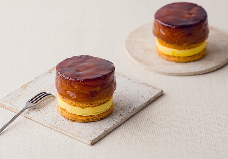 ミルフイユ タタン 550円／オリジンヌ・カカオ