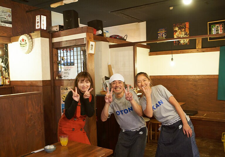 陽気なご夫婦と記念にパチリ！