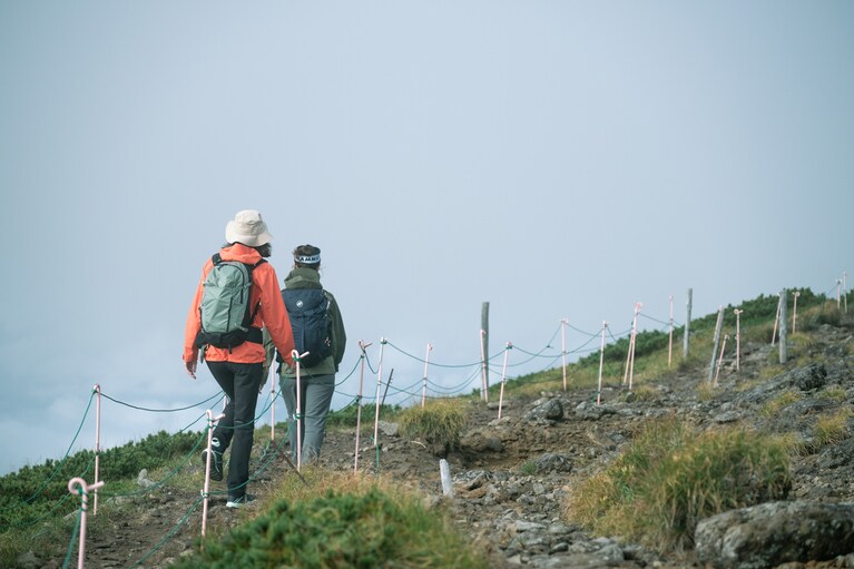 長野県・硫黄岳の旅＜硫黄岳のピークへ＞