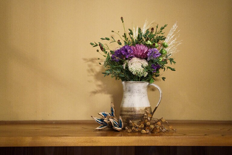 古い日本家屋ならではの風情。