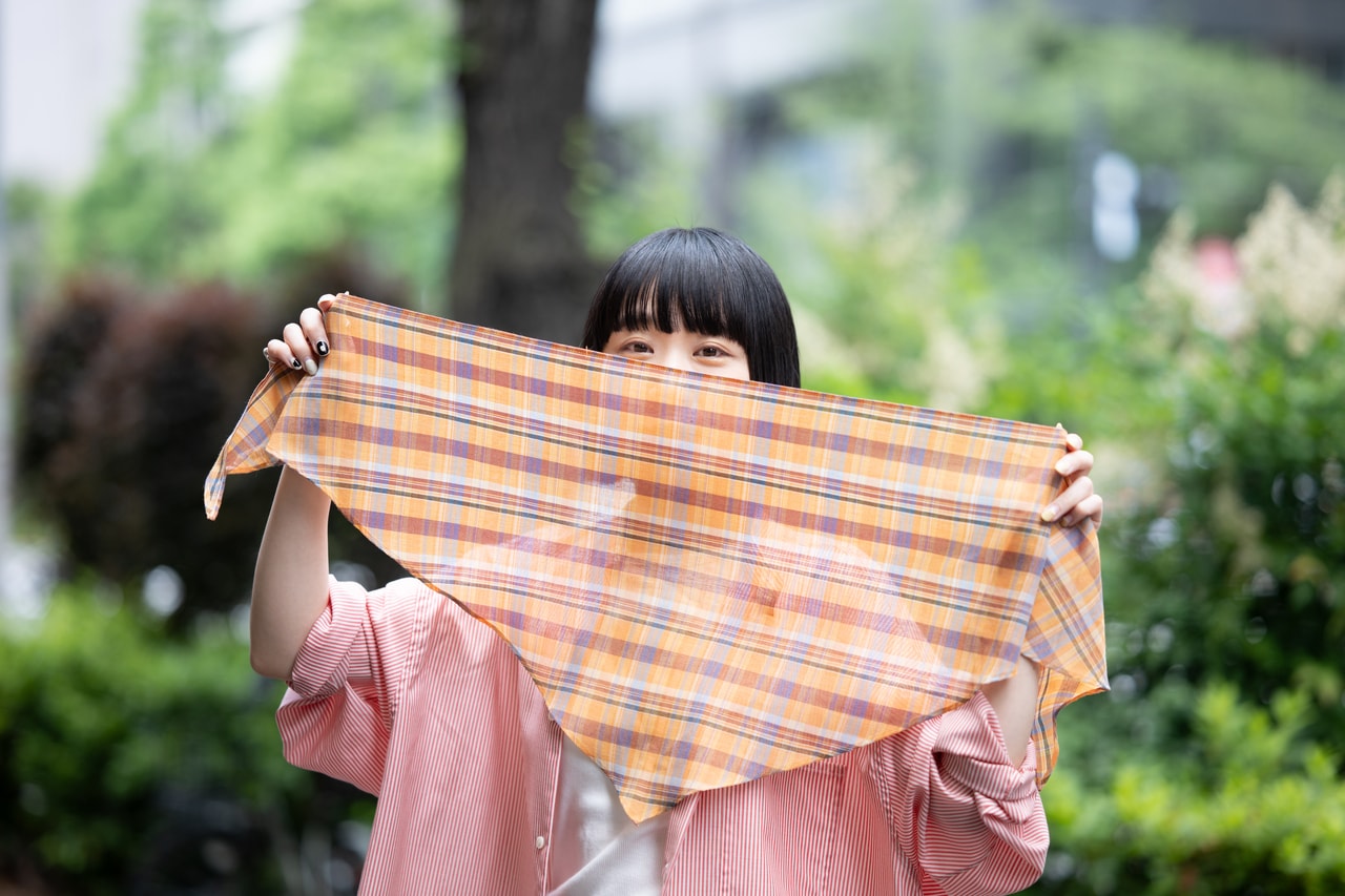 オーダーメイドシャツ&トラウザーブランド「Acut(アカット)」から、エリナさん。