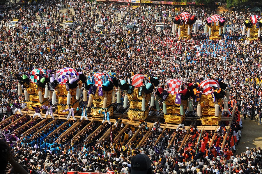 新居浜太鼓祭り。