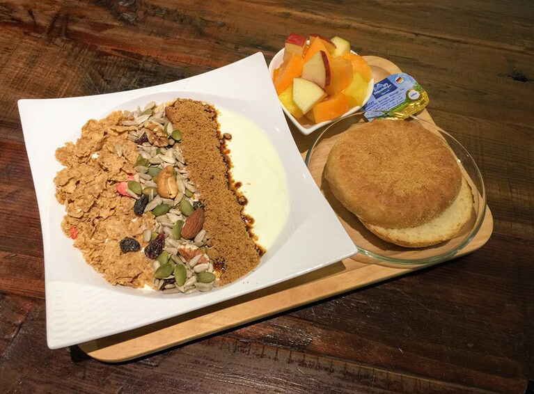 軽く朝食を摂りたい時は「早安！　優格(270元)」もおススメです。