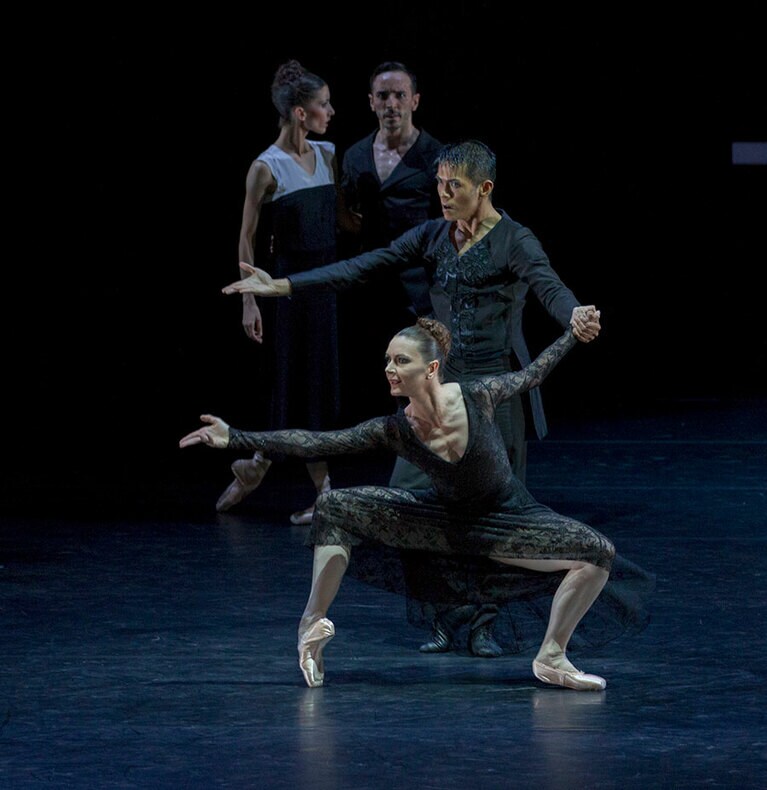 ロットバルトとオディール。 ©Gert Weigelt