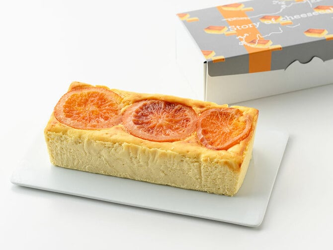 ブラッドオレンジチーズケーキ 1本 4,212円/Story of cheesecake.