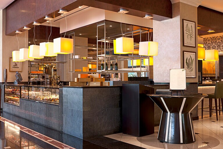 モンブランが販売されるペストリーブティック「ウェスティンデリ」。