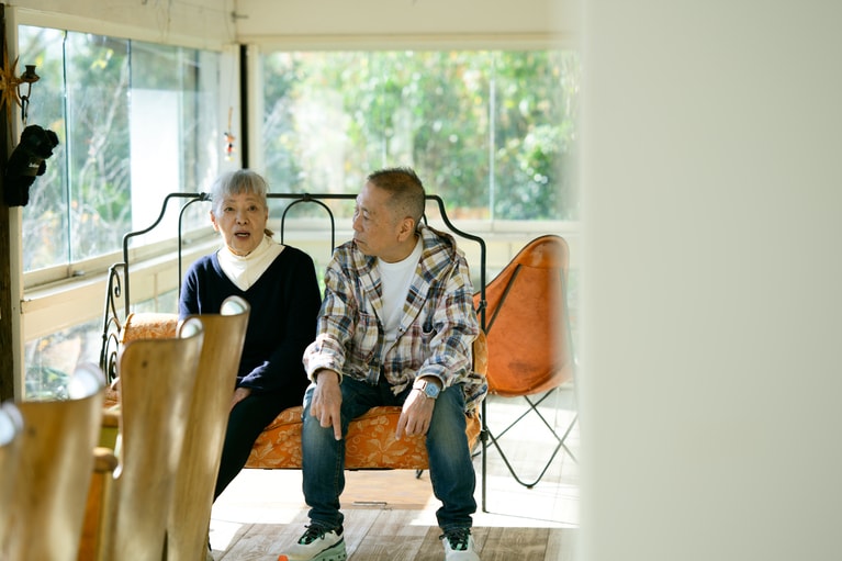 こぐれひでこさんと近田春夫さん。