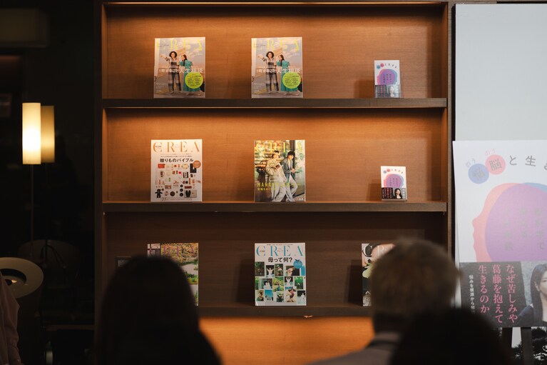 代官山 蔦屋書店で行われた中野信子さんトークイベントにて。