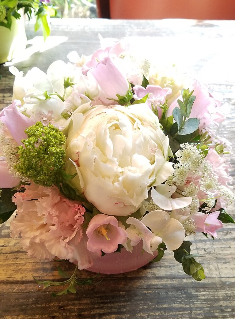 母の日アレンジ② 6,600円。