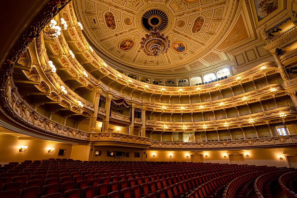森谷さんが「蝶々夫人」を演じたザクセン州立歌劇場(ゼンパーオーパ―)は180年余の歴史。Shutterstock