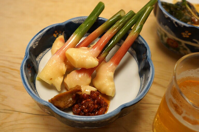 「谷中しょうが」600円。