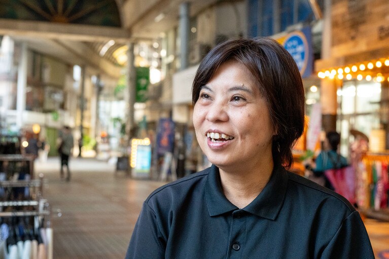 奥様の明石美佐子さんは、生粋のうちなーんちゅ。伝統を大切にする家庭に育った。