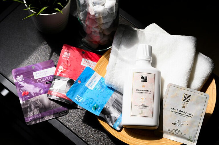 ライテックのCBD製品。