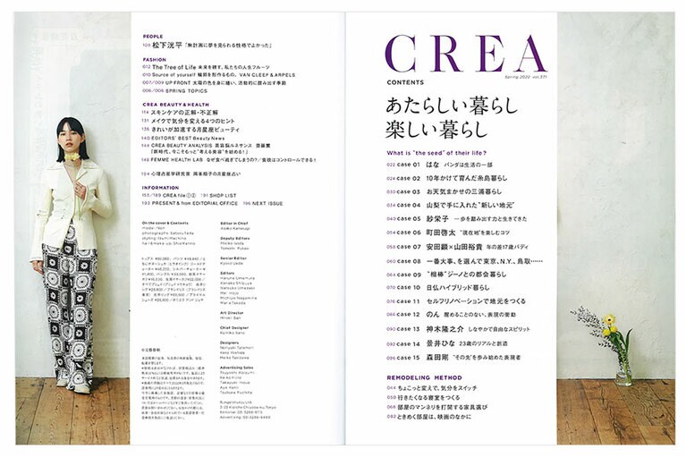 2022年春号目次。