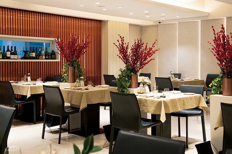 エレガントな空間。予約サイト「CATCHTABLE」から予約できる。