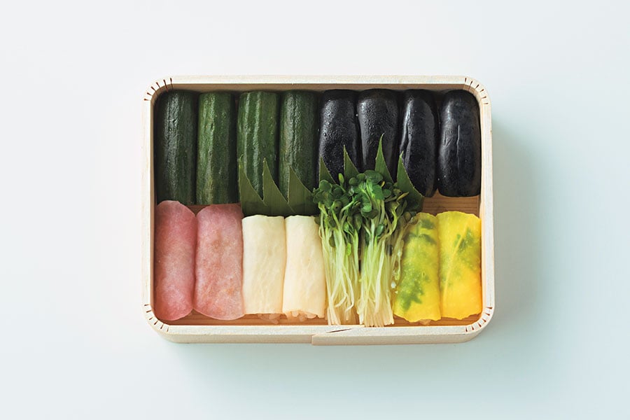 「お漬け物寿司」2人前 4,320円／木屋町 蘭
