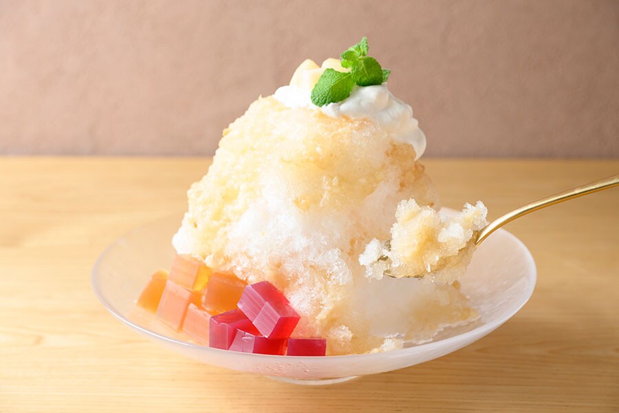 「氷菓 ～白桃～」1,200円。糖質7.8g。