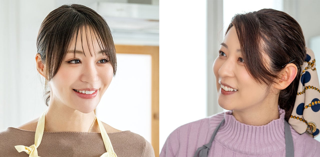 左：藤田いおなさん  右：廣松叶子さん