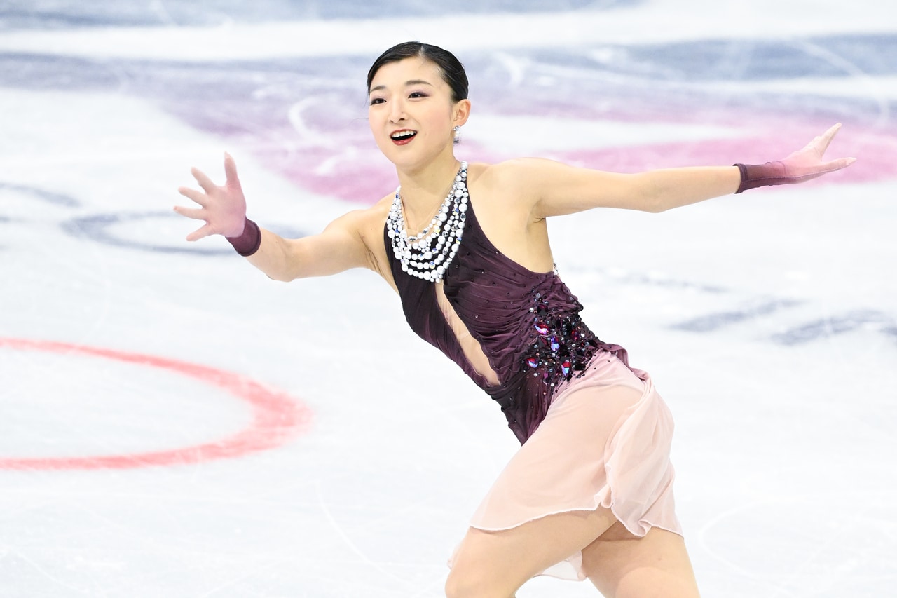 坂本花織選手。©Asami Enomoto／JMPA