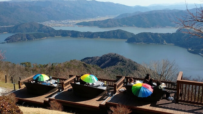 レインボーライン山頂公園。