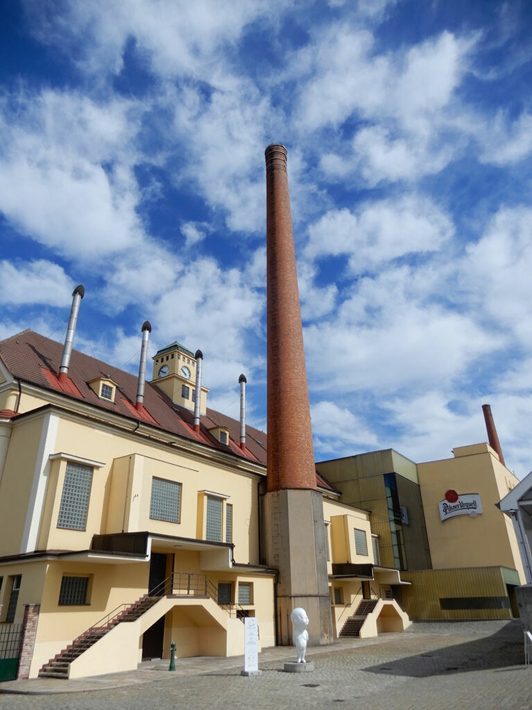 昔の面影を残す旧工場も保存されている。