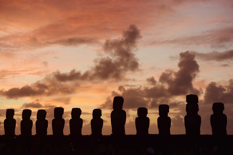アフ・トンガリキのサンライズも見ておきたいもののひとつ。