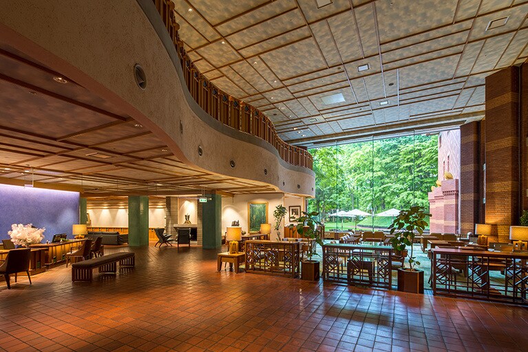 森のスパリゾート 北海道ホテル［北海道／帯広温泉郷］ロビー。