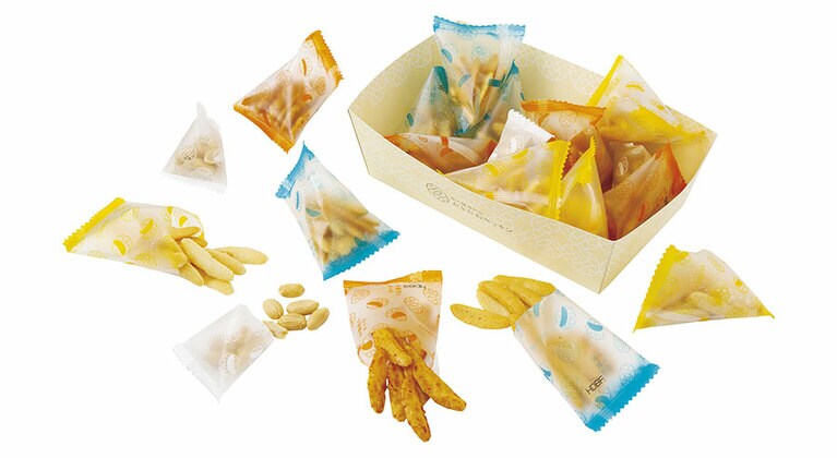 お味いろいろかきたねミックス 756円／かきたねキッチン(エキュート品川 サウス)