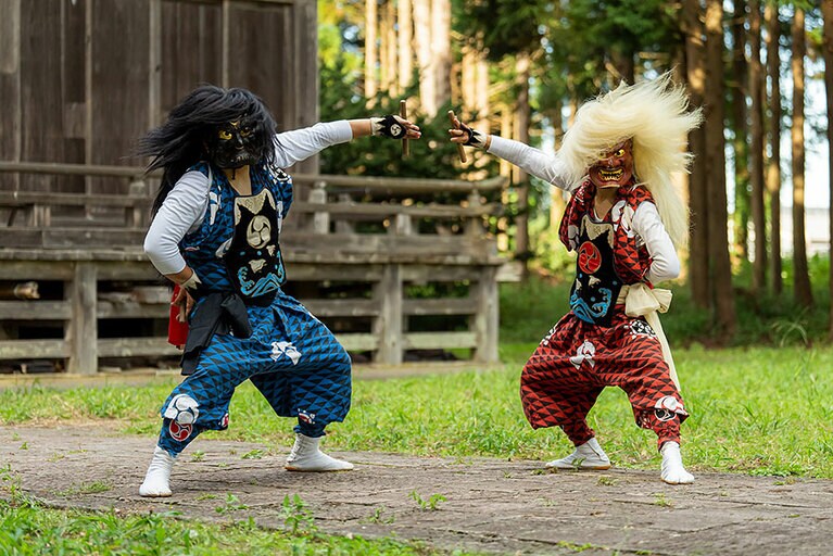 【新潟県】鬼太鼓。