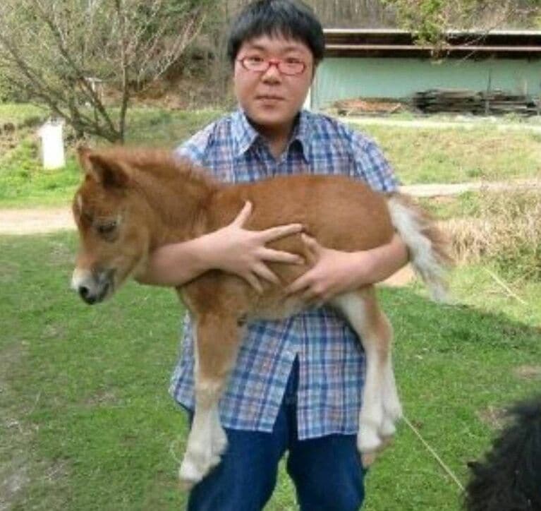 中学時代の細山さん（写真＝本人提供）